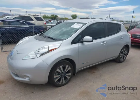 2017 Nissan Leaf Sv из США, поврежденный, VIN 1N4BZ0CP5HC302486